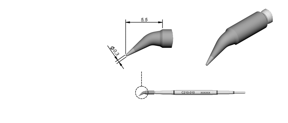 C210010 - Cartridge for T210 handpiece